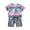 Pink, variant on Baby Boy Outfit Children Kids Boys Child Summer Cotton Raglan Printed Short Sleeved Sports 1t 2t 3t 4t 5t 6t T-Shirt & Shorts Set and 2-Piece
