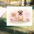 thumbnail image 4 of Happy Mother's Day Bullmastiff Love Dog Mom Heart Flower Yard Sign Dog Lover Outdoor Home Lawn Garden Porch Decor - 12004, 4 of 5