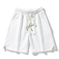 thumbnail image 3 of toraway Men's Solid Color Knitted Plus Size And Baggy Shorts XXL, 3 of 3