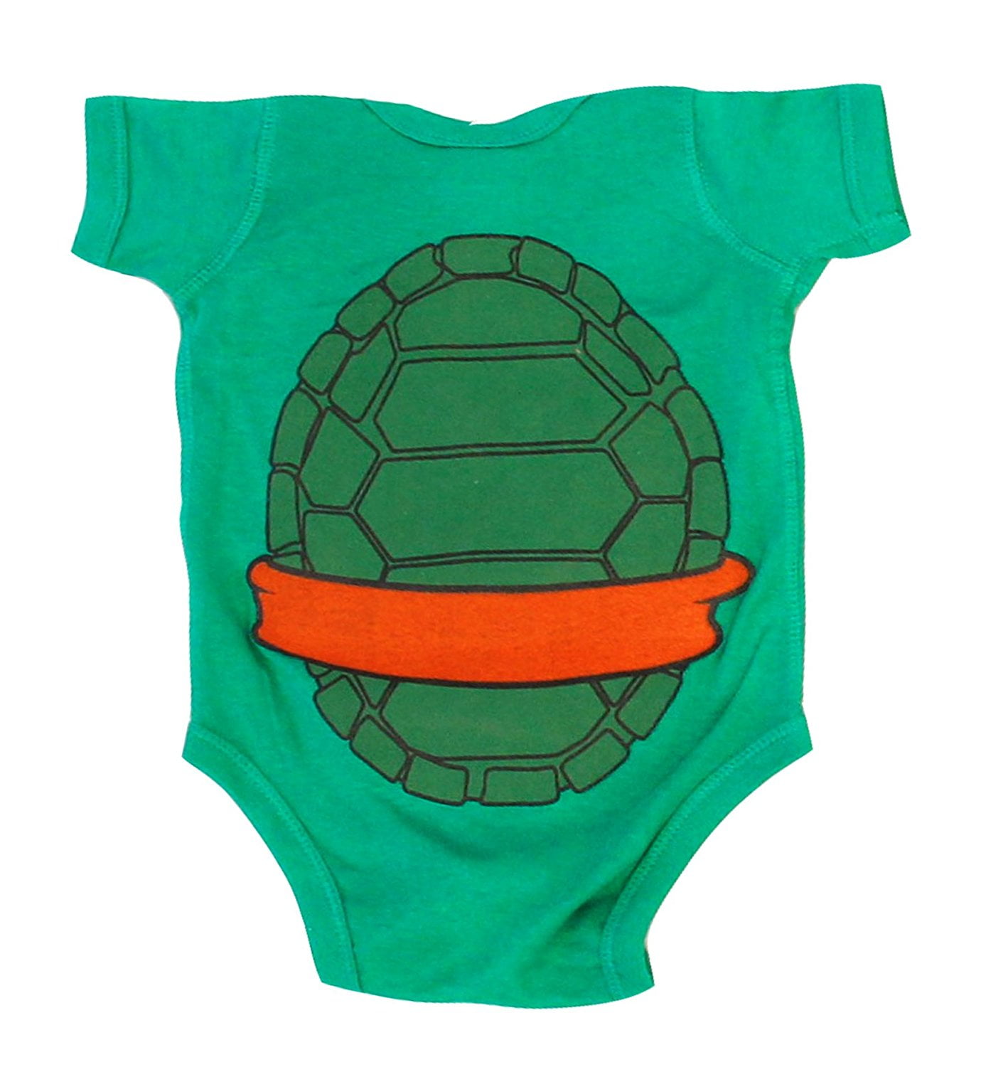 Teenage Mutant Ninja Turtles Green Costume Infant Baby Onesie Romper