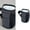 Black, variant on Portable Drink Carrier and Reusable Coffee Cup Holder - Collapsible Tote Bag with Organizer Pockets Safely Secures Hot and Cold Beverages - Perfect for Food Delivery and Take Out