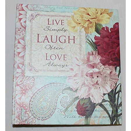 abbington park hardcover ring binder address book live laugh love