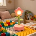 thumbnail image 5 of Cute Flower Night Light Mini Flower Lamp Portable LED Bedside Table Lamp Battery Operated Warm Glow for Kids Room Bedroom Desk Decor Gift, 5 of 6