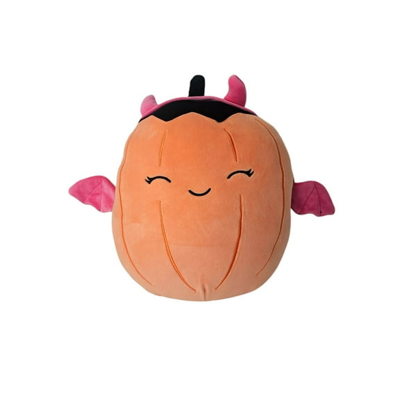 Squishmallows Original 8-Inch Margie Pumpkin in Pink Devil Costume