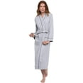 thumbnail image 1 of Long Women's Cotton Robes - Soft Robe Womens, 1 of 6