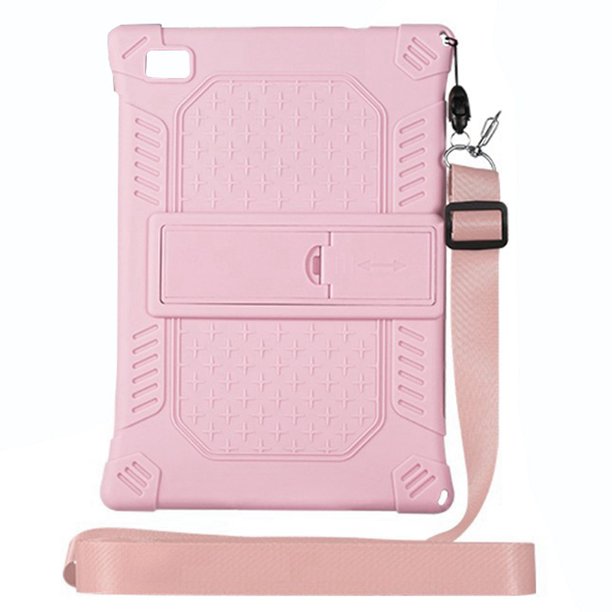 Case Cover For Teclast Phd 10 1 Inch Tablet Pc Stand Anti Drop Protection Silicone Case With Lanyard Pink Walmart Com