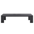 thumbnail image 5 of Modway Tahoe Outdoor Patio Powder-Coated Aluminum Coffee Table in Gray, 5 of 7