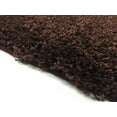 thumbnail image 3 of New Shaggy Collection Solid Color Shag Rug Different Color Options Available (Brown, 5'x7'), 3 of 3