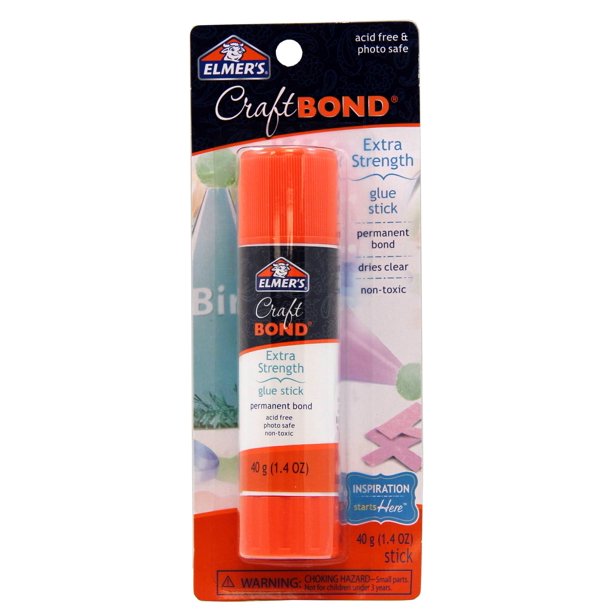 Elmer's Extra Strength Glue Stick, 1 Count, 1.4 oz