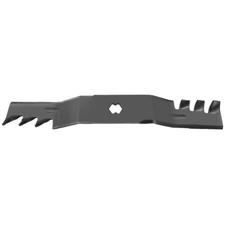 561545X Heavy Duty Commercial Mulching Blade to Replace Cub Cadet/MTD 742-04053A, 942-04053A, 742-04053 and 042-04053 Tractors, Set of 3, Replaces MTD/Cub Cadet 742-04053, 742-04053A,