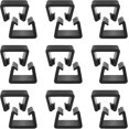 thumbnail image 1 of 12pcs Furniture Clip Garden Furniture Fixing Clip Wicker Yard Plastic Furniture Clip Connector, 1 of 5