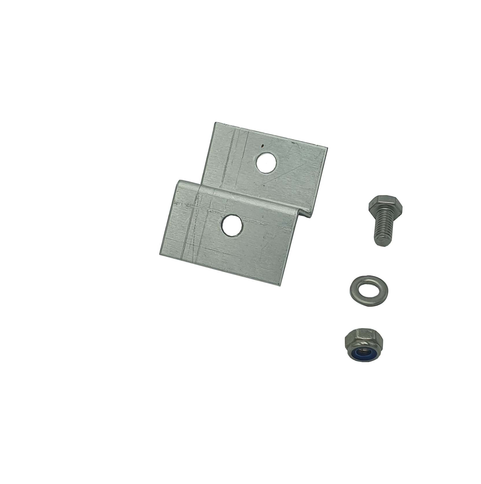 (12) Solar Panel Z Bracket Mount Mounting Set RV Boat Flat Roof Wall Aluminum