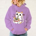 thumbnail image 5 of Nueva sudadera con capucha de gato kawaii comiendo ramen para mujeres, hombres y adolescentes, informal, con personalidad, sudadera de manga larga a la moda, 5 of 5