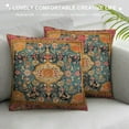 thumbnail image 3 of GOSMITH  Cute Tribal Tapestry Hues Home Sofa Decorative Throw Pillow Cover Cushion Case Square Boho Design Printed Pillowcase, 3 of 5