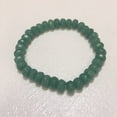 thumbnail image 2 of Natural Emerald 8mm Rondelle Shape Faceted Cut Beads Stretchable Bracelet for Men & Women., 2 of 2