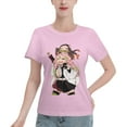 thumbnail image 1 of Women's Basic Short Sleeve T-Shirt Demon Slayer: Koiju and Nidouzi, 1 of 6
