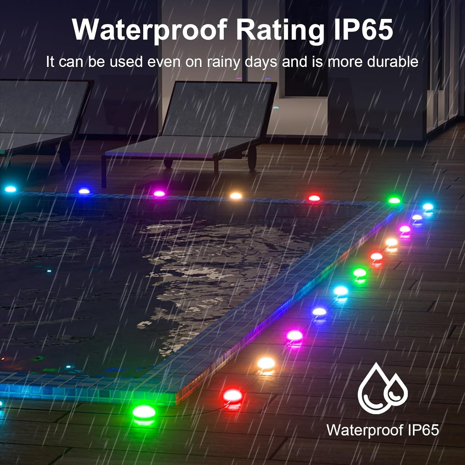 Permanent Outdoor Lights Waterproof, 30FT 20LEDs Eaves Lights APP&Remote Control, Color Changing Outdoor Lights with DIY Modes for Party Holiday Christmas,Valentines, Work with Alexa, Google Assista