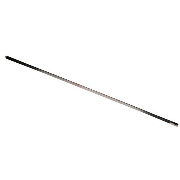 OneGrill 4PS32 Square Chrome Steel Grill Rotisserie Spit Rod 32" x 5/