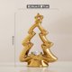 thumbnail image 2 of Adornos navideños, decoraciones navideñas, regalos navideños, candelabro de cerámica con forma de árbol de Navidad., 2 of 2