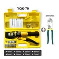 thumbnail image 2 of 4-70mm² Hydraulic Crimping Pliers, YQK-70 Pressure 8T Home Hydraulic Tools Hydraulic Pliers, DIY Cable Terminal Crimping Pliers
--------
,Super Fast Cutting Speed, 2 of 7