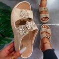 thumbnail image 6 of Mostsola Summer Sandals for Women 2025 Bohemian Comfortable Wedge Orthopedic Slides Walking Shoes, 6 of 6
