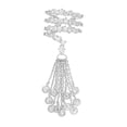 thumbnail image 1 of Minnieouse Anillo de apertura para mujer, borla, fiesta de cobre, joyería de mano decorativa, arte de diamantes de imitación, decoración de ropa, Ropa, zapatos y accesorios Miscelánea Minnieouse AP014604-00, 1 of 6