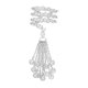 thumbnail image 1 of Jumpingount Anillo de apertura para mujer, borla, fiesta de cobre, joyería de mano decorativa, arte de diamantes de imitación, decoración de ropa, Ropa, zapatos y accesorios Miscelánea Jumpingount AP014604-00, 1 of 6