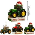 thumbnail image 3 of 2025 Personalized Tractor 2D Flat Acrylic Christmas Ornament,Tractor-Shaped Tree Decor Customizable Tractor Design,Lightweight for Easy Hanging on Tree Branches or Garland Christmas Decor,Purple, 3 of 7