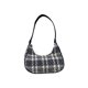 thumbnail image 1 of Bolso Retro Otoño E Invierno Versátil Lona A Cuadros Con Hombro Pu para Axila 8276 (azul Oscuro) Azul Oscuro, 1 of 9