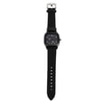 thumbnail image 2 of Reloj De Cuarzo Informal Para Hombres, Reloj Para Hombres Correa De Cuero De PU Aspecto De Moda Fácil De Leer Para Correr, 2 of 7
