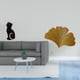 thumbnail image 2 of Estatua de gato, figura de escritorio, escultura de ginkgo, adorno de hierro forjado hecho de resina, decoración colgante decorativa adecuada para el, 2 of 8