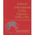 thumbnail image 1 of Index de l'Opinion Publique Internationale, 1992-1993, 1 of 1