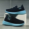 thumbnail image 3 of FNNMNNR Boys Fashionable Slip-On Sneakers - Lightweight & Breathable for Comfortable Walking  Running - Perfect for Spring  Autumn Outings, 3 of 7