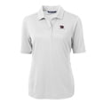 thumbnail image 2 of Women's Cutter & Buck White South Carolina Gamecocks Vault DryTec Virtue Eco Pique Recycled Polo, 2 of 3