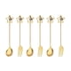thumbnail image 2 of Puntoco Liquidación de suministros de cocina, 6 piezas, cucharas, tenedores, cucharas para revolver café, tenedores de postre, regalos de Navidad, caja, juego de adornos, decoración, 2 of 4