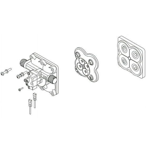 SHURflo 94-800-04 - Replacement Pump Head for Revolution 12 VDC, 24 VDC & 115 VAC Pumps