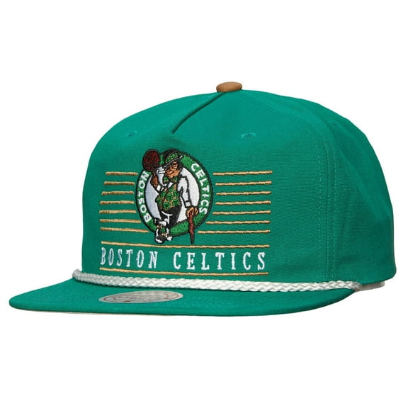 Men's Mitchell & Ness Kelly Green Boston Celtics Ascend Deadstock Snapback Hat
