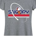 thumbnail image 3 of Peanuts - Space Snoopy - Women's Short Sleeve Graphic T-Shirt, 3 of 6