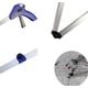 thumbnail image 3 of Agarrador de alcance extendido de 32 pulgadas, garra de alcance de brazo largo plegable Adepaton WHFLD323, 3 of 9
