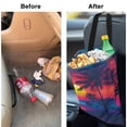 thumbnail image 6 of Yuyamidu Coconut Tree Car Garbage Bags Sunset Vehicle Trash Bags Bins Hanging Auto Storage Bag Universal Car Interior Accessories for Front Seat, Back Seat, 6 of 7