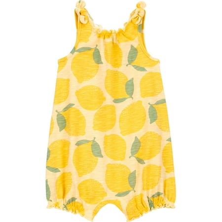 Carter's Child of Mine Baby Girl Romper, One-Piece, Sizes 0/3-24 Months