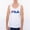 Black, variant on Men's Tank Top Casual Round Neck Logo Print Sleeveless Athletic Workout Tee, White, XL