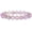 Rainbow Coated Lilac Amethyst, variant on Rainbow Coated Lilac Amethyst Gemstone 10mm Round Beads Stretch Bracelet 7" Unisex