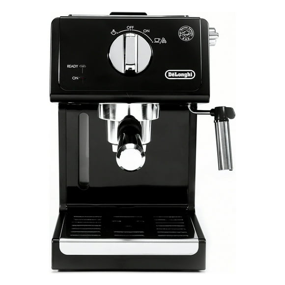De'Longhi ECP3120 Machine à Expresso 15 Bars avec Système Avancé Cappuccino, 9.6 x 7.2 x 11.9 Pouces, Noir/acier Inoxydable
