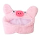 thumbnail image 1 of KAKOWELY Gorro para mascota, transpirable, suave, para disfraz de gatito pequeño, gorro para mascota, estilo cerdo, 1 of 5