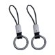 thumbnail image 3 of 2 llaveros para coche, accesorio sencillo, cuerda de cuero PU, llavero, soporte para llavero, negro Zulema Llaveros de coche, 3 of 7
