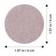 thumbnail image 2 of unbranded 64Ud Protectores Autoadhesivos Para Patas De Muebles Fieltro Gris Multipropósito Madera, 2 of 6