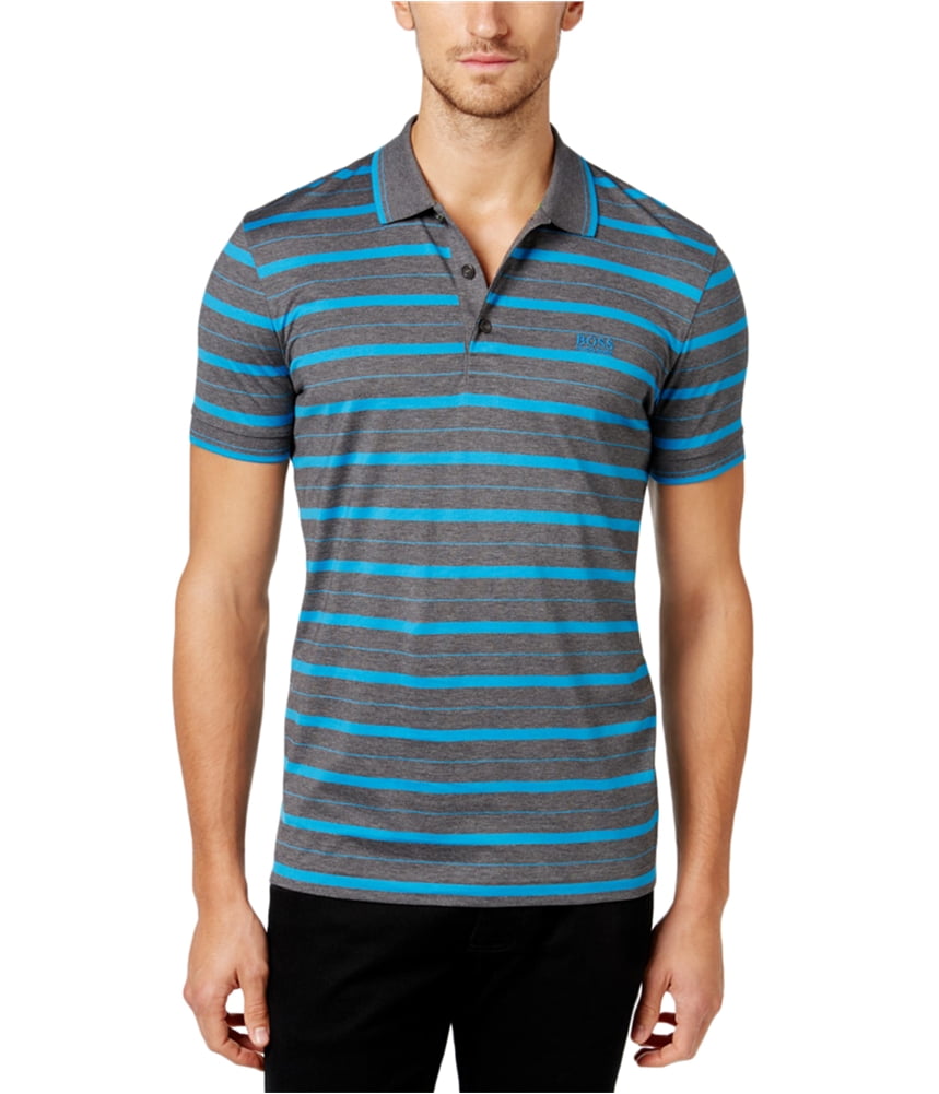hugo boss striped polo shirt