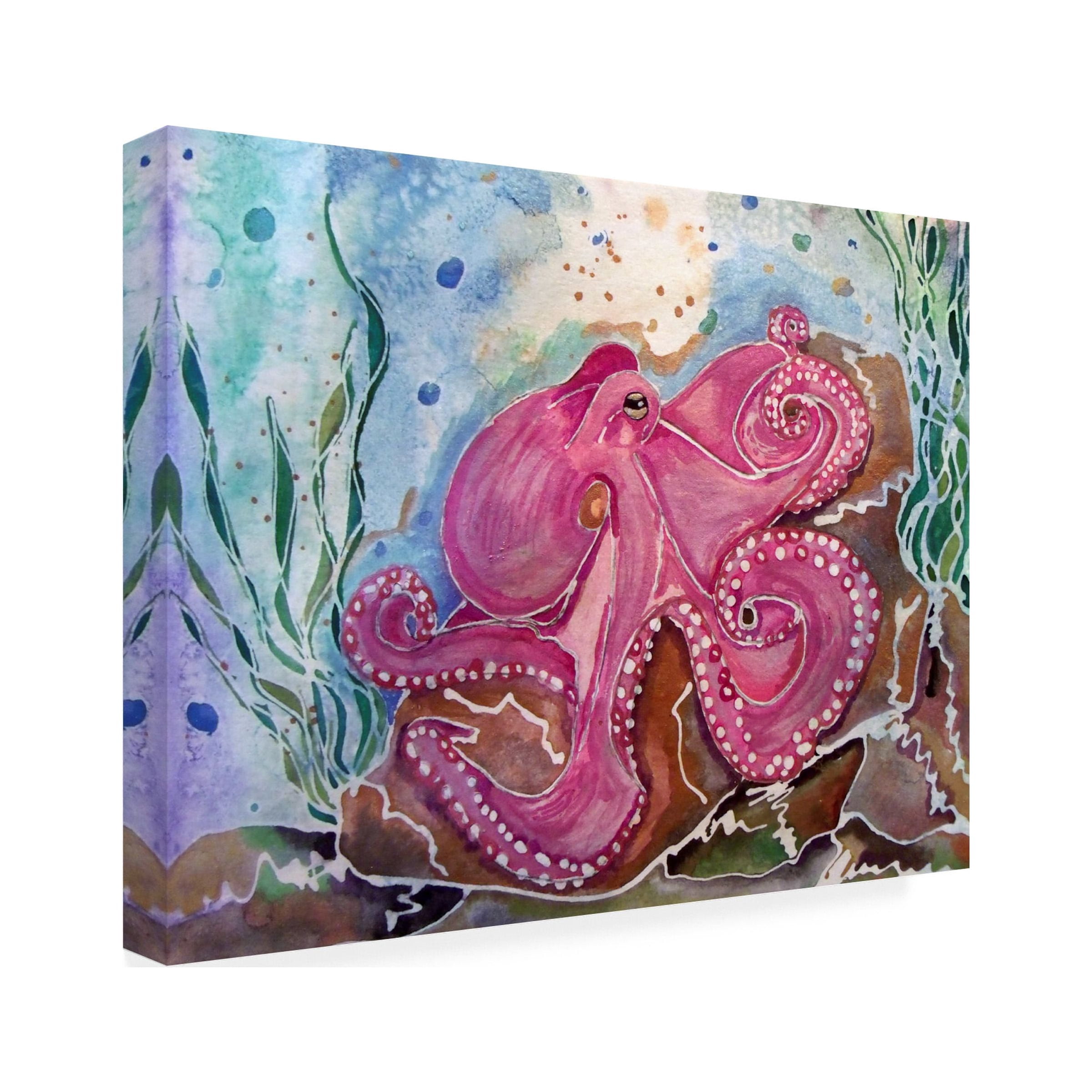 Lauren Moss 'OctopiLullaby' Canvas Art