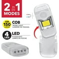 thumbnail image 2 of RCA RFL836 - 2 in 1 Detachable LED Flashlight and COB Work Light, 2 of 3